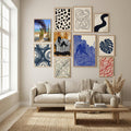 Palm Leaf Beach Poster – poster och konsttryck