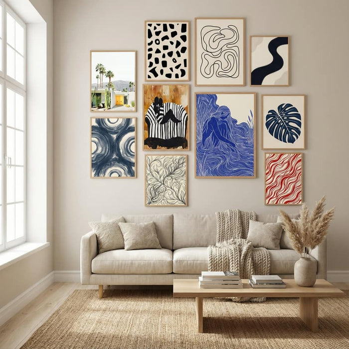 Palm Springs Yellow Door Poster – poster and art print