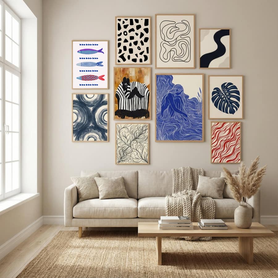 Sardines Poster – poster and art print