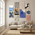 Plakat Striped Umbrellas – plakat i druk artystyczny