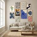 Stumble Inn Southwestern Roadside Motel Art Poster by The Whiskey Ginger in Winter Sanctuary gallery wall
