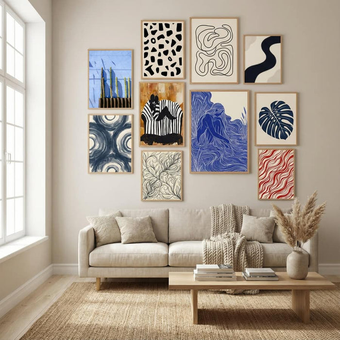 Tall Cacti | Oaxaca Mexico travel photography Poster by Raisa Zwart in Winter Sanctuary gallery wall