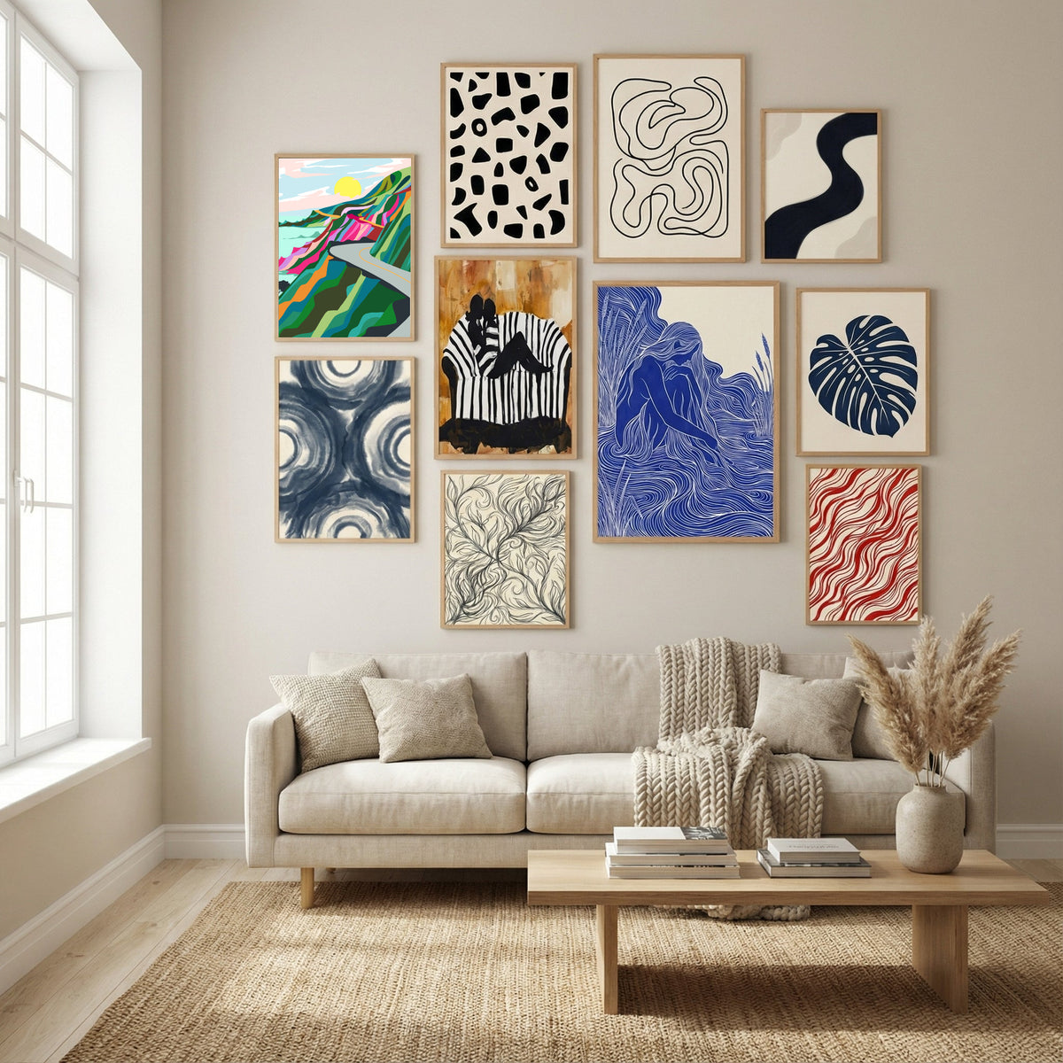 The Best Is yet To Come Poster by Uma Gokhale in Winter Sanctuary gallery wall