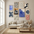 The Grid 8 Poster by Mareike Böhmer in Winter Sanctuary gallery wall
