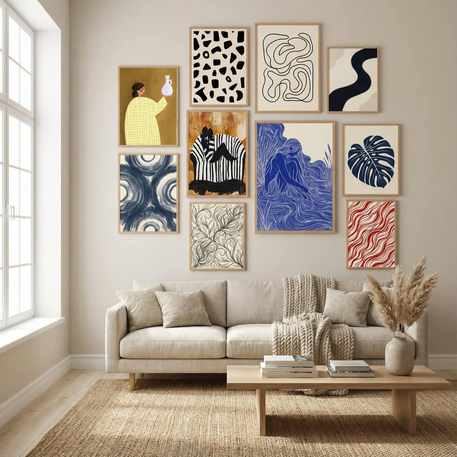 The Woman With Vase Poster – poster and art print