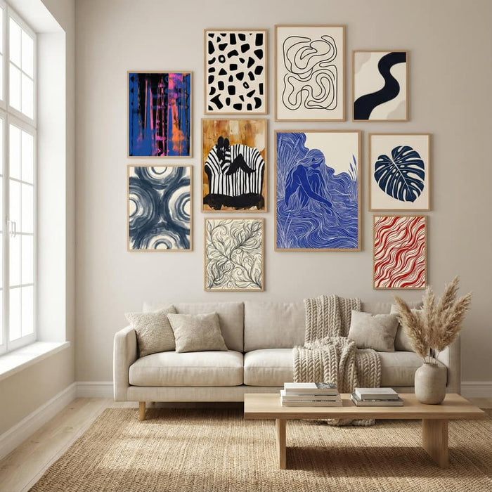 Time Machine (Blue) Poster – plakat og kunsttryk