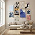 Waves of Blue Poster – Poster und Kunstdruck