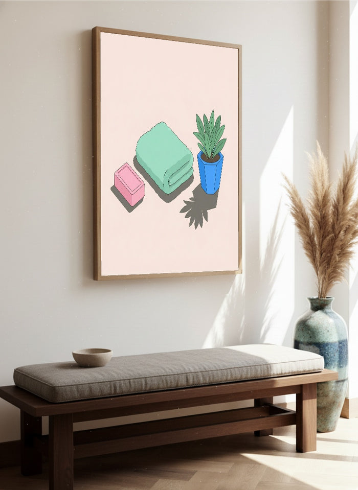 Bathroom Essentials – poster e stampa artistica