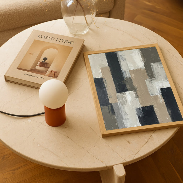 Muted Blocks – plakat og kunsttryk
