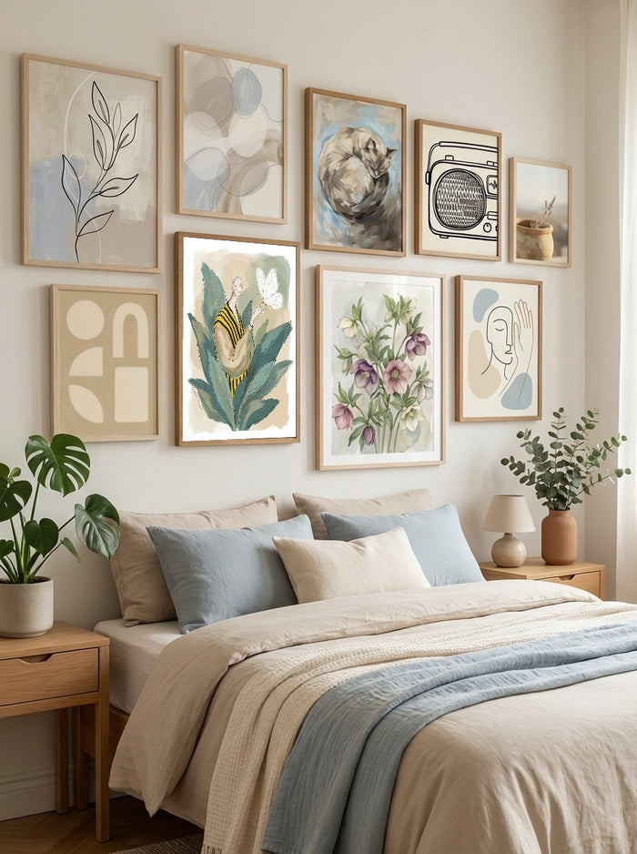 Whimsical Bloom – plakat og kunsttryk