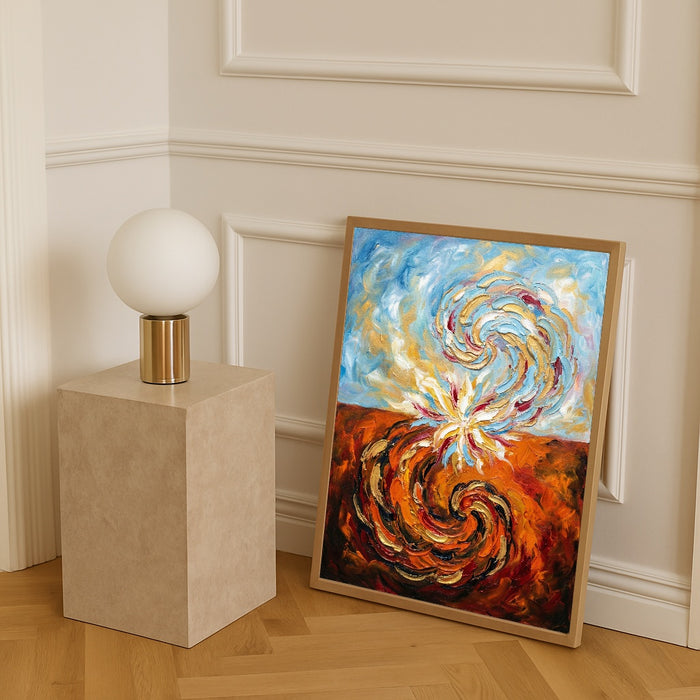 Duality of Swans – plakat og kunsttryk