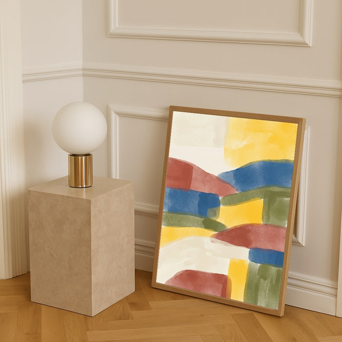 Fragmented Hues – póster e impresión artística