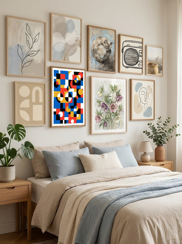 Bauhaus Rhythm – poster and art print