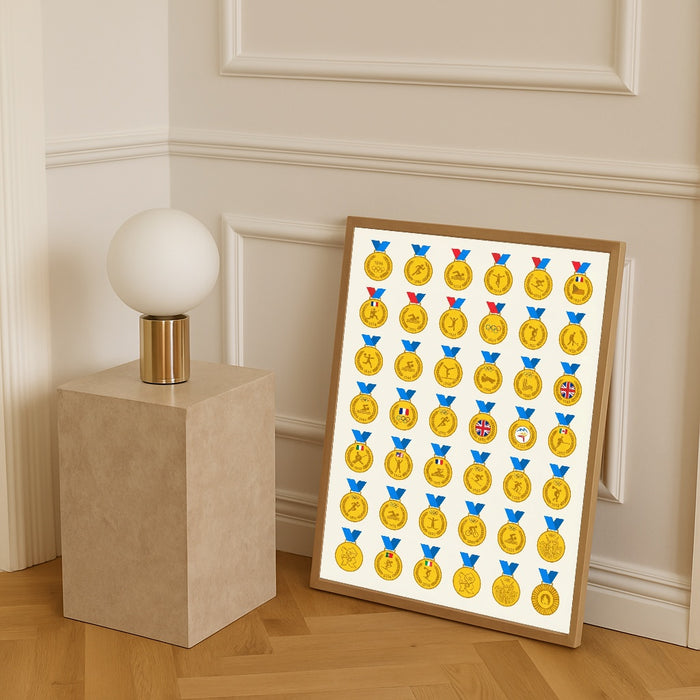 Tour de France Jerseys – poster och konsttryck