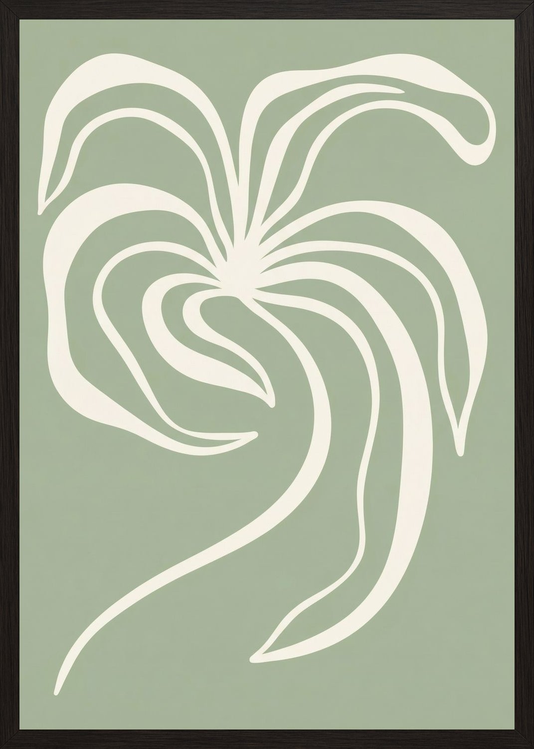 Poster in oak frame