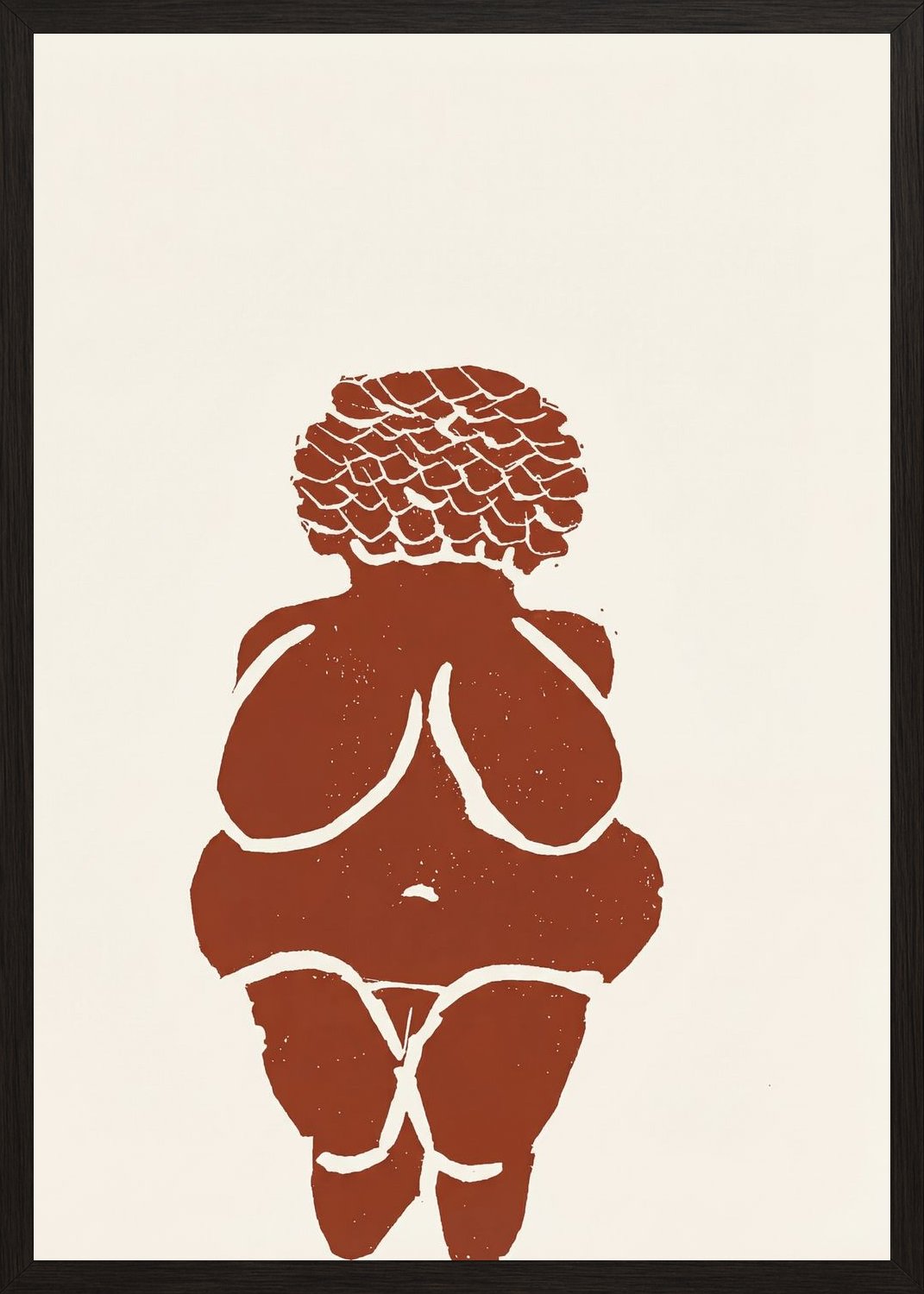 Poster in oak frame