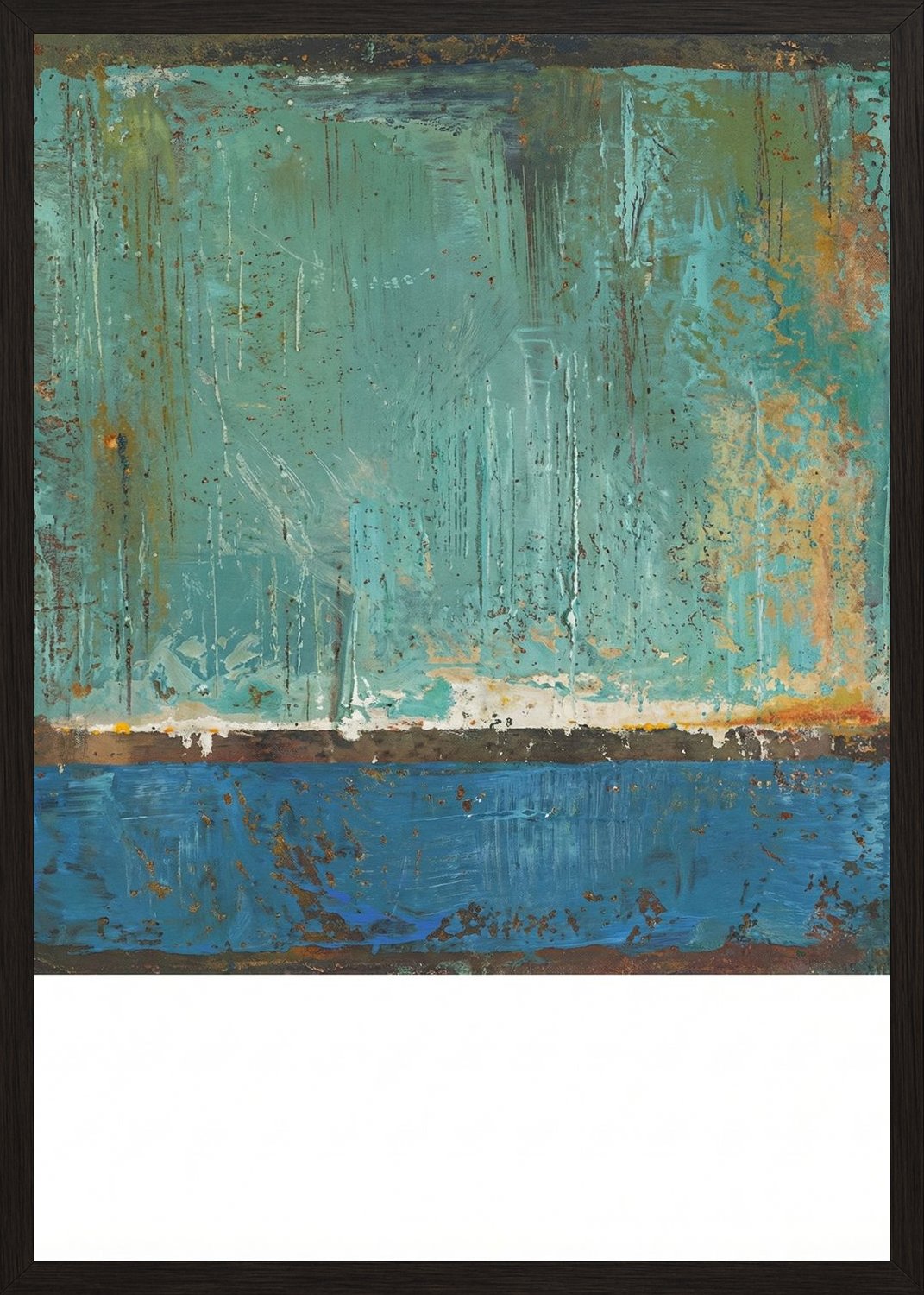 Poster in oak frame