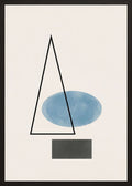 Poster in oak frame