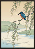 Poster in oak frame