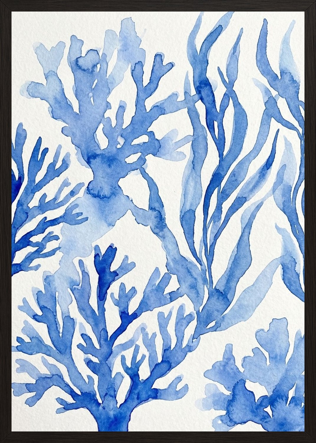 Poster in black frame