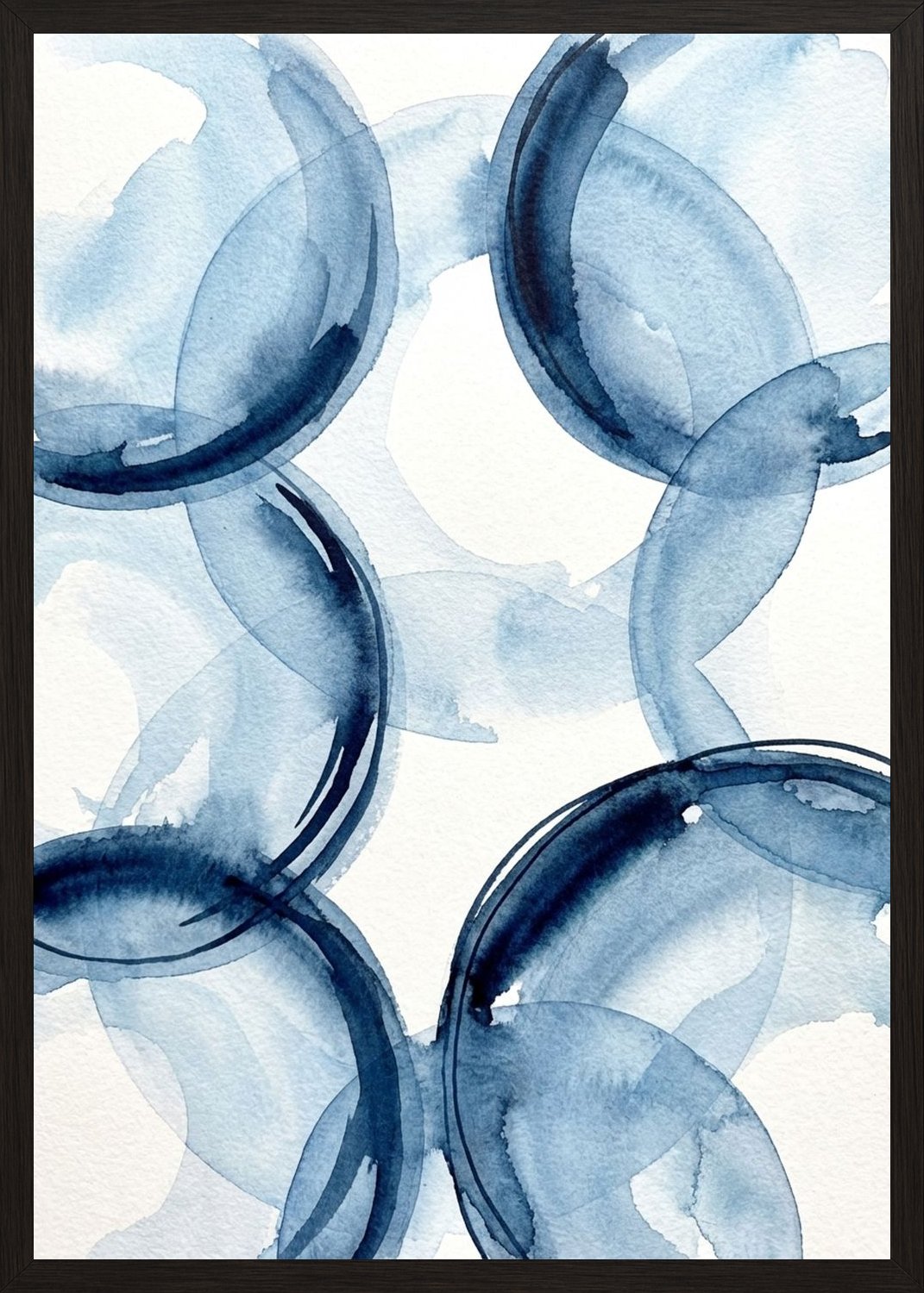 Poster in black frame