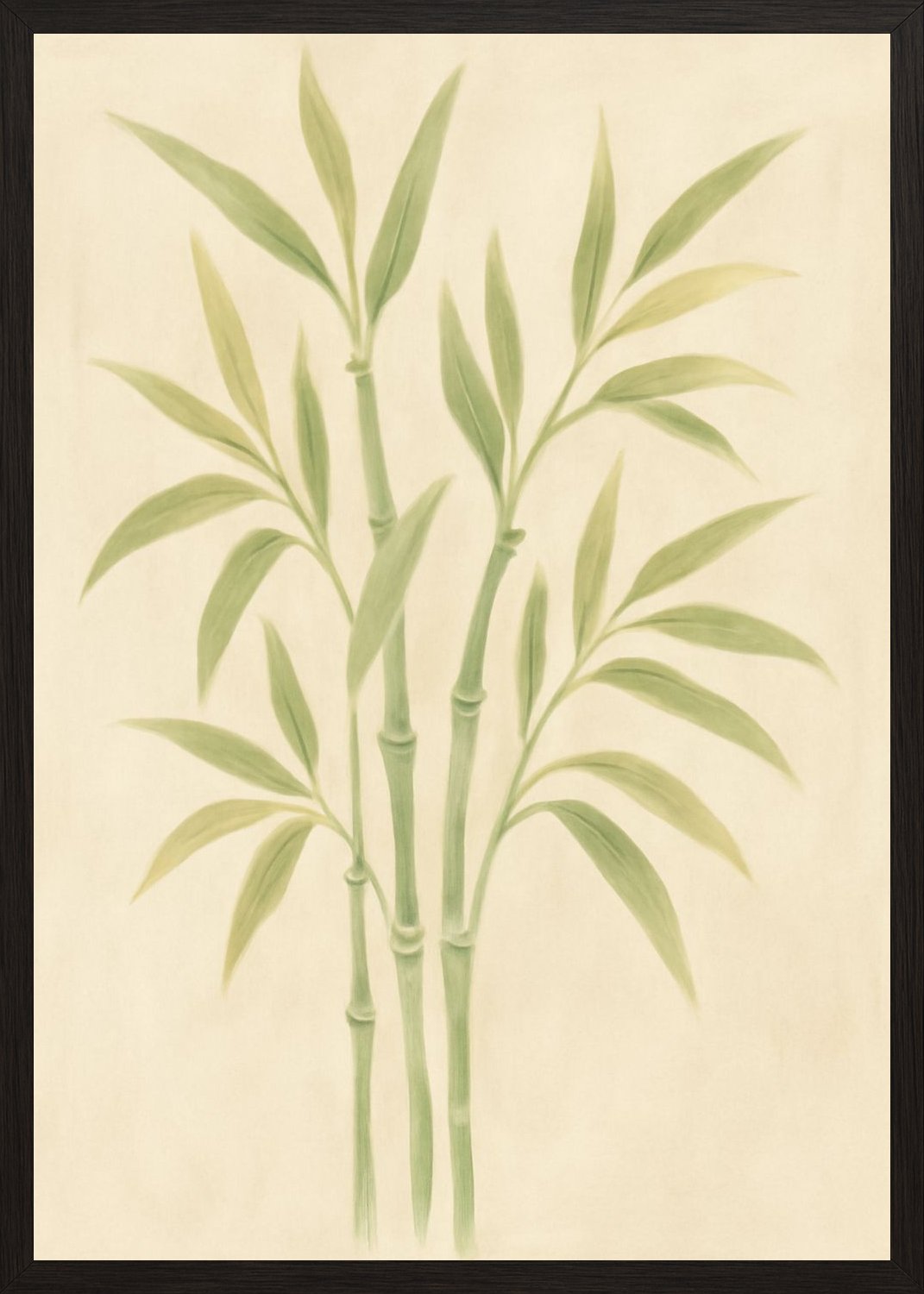 Poster in black frame