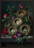 Poster in black frame