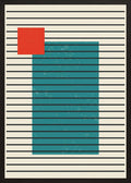 Poster in black frame