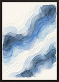 Poster in black frame