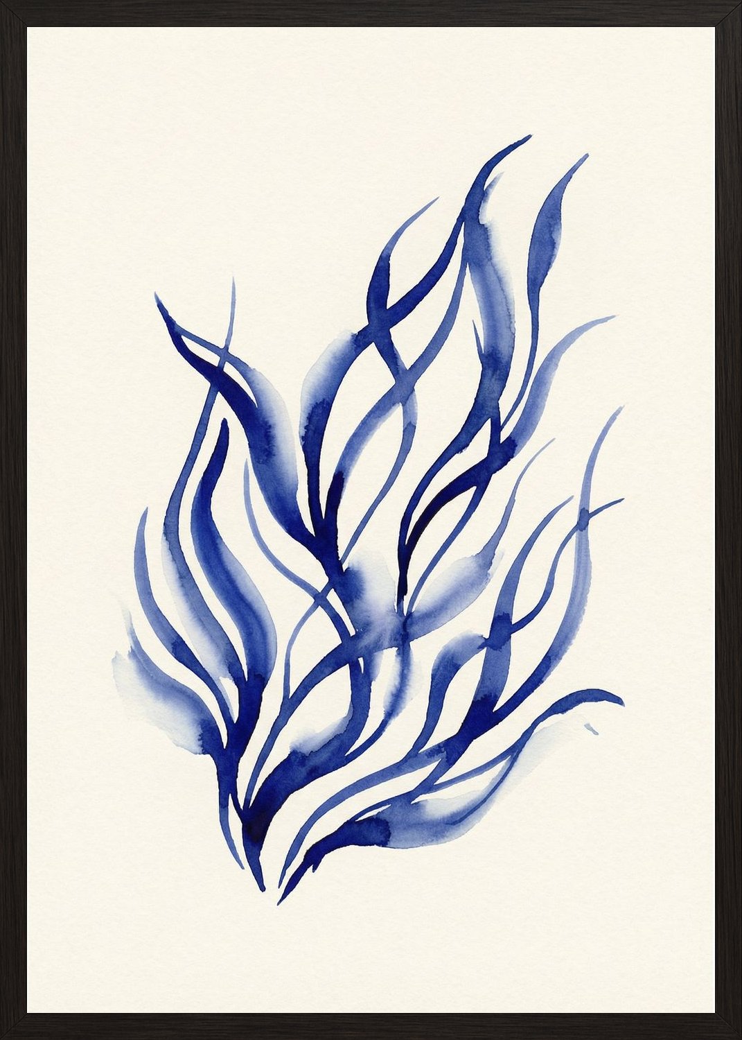 Poster in black frame