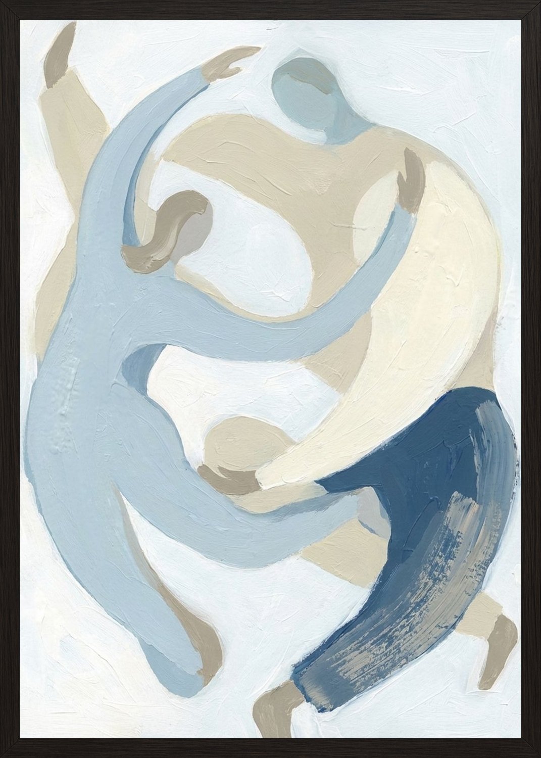 Poster in black frame