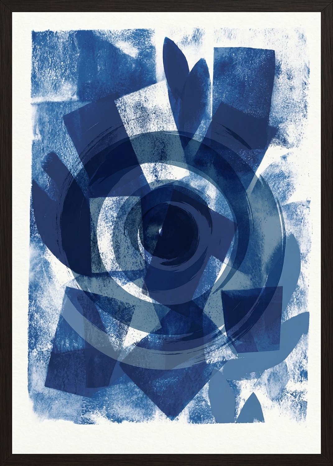 Poster in black frame