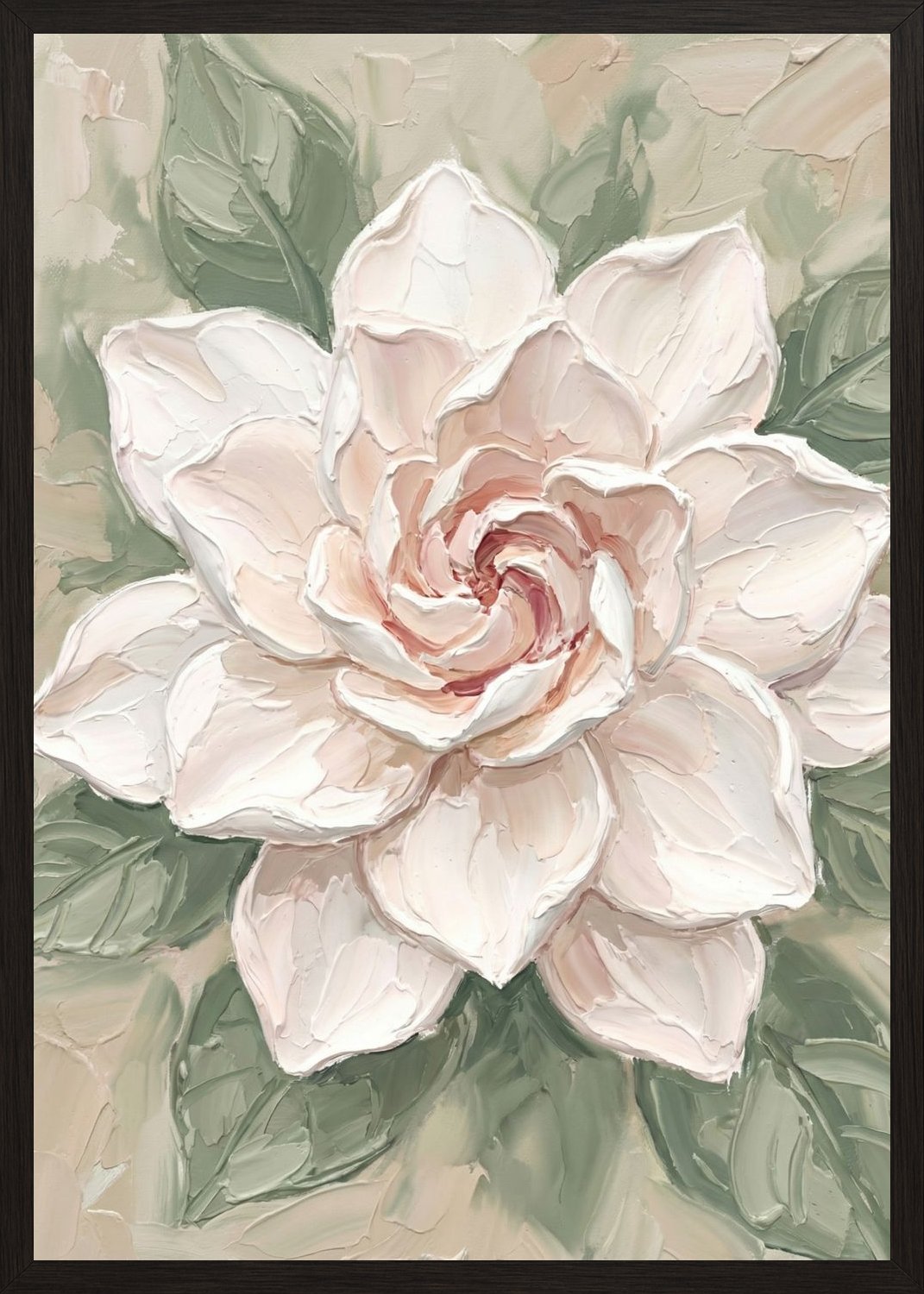 Poster in oak frame
