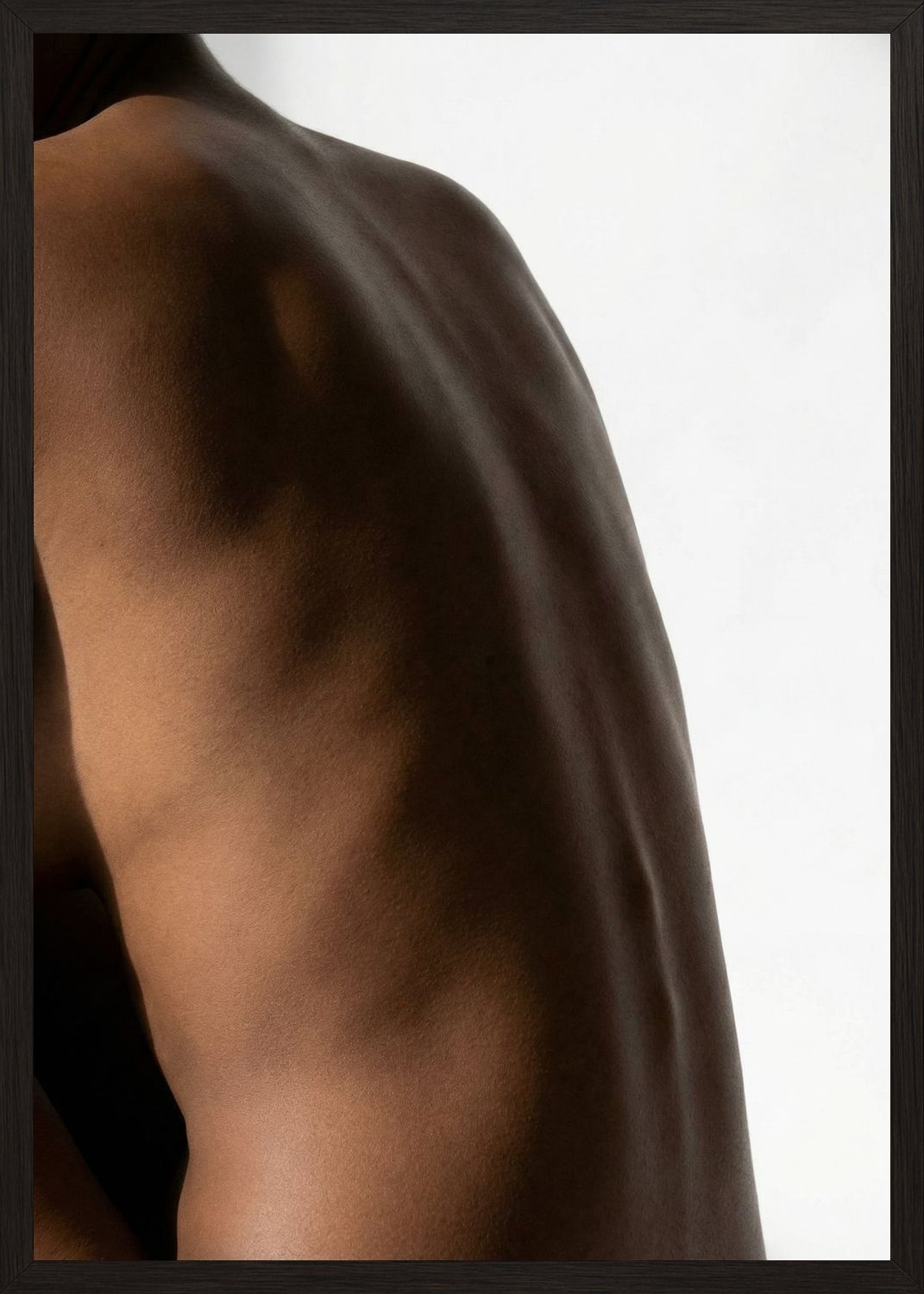 Poster in black frame