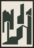 Poster in black frame