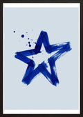 Poster in black frame