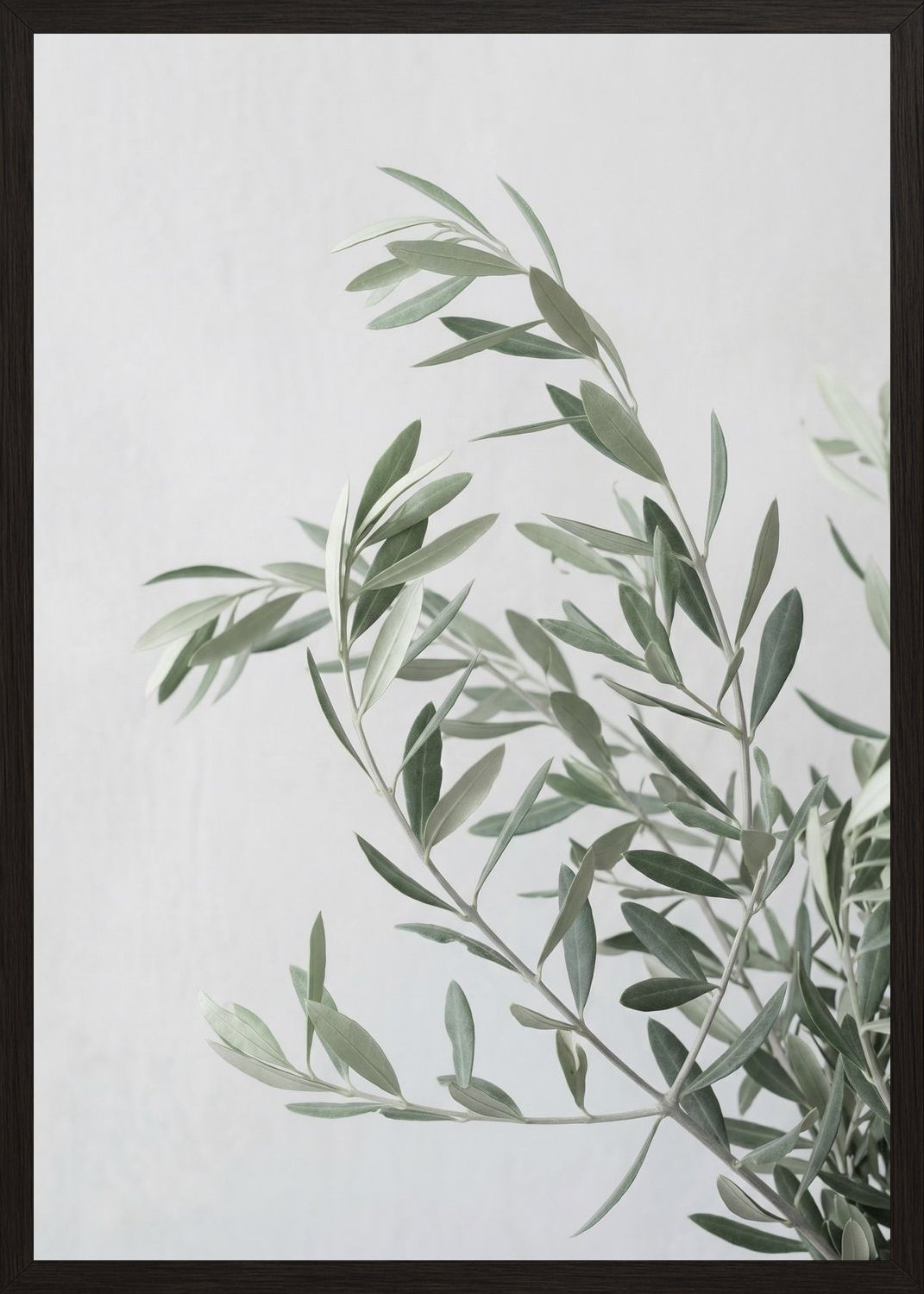 Poster in black frame