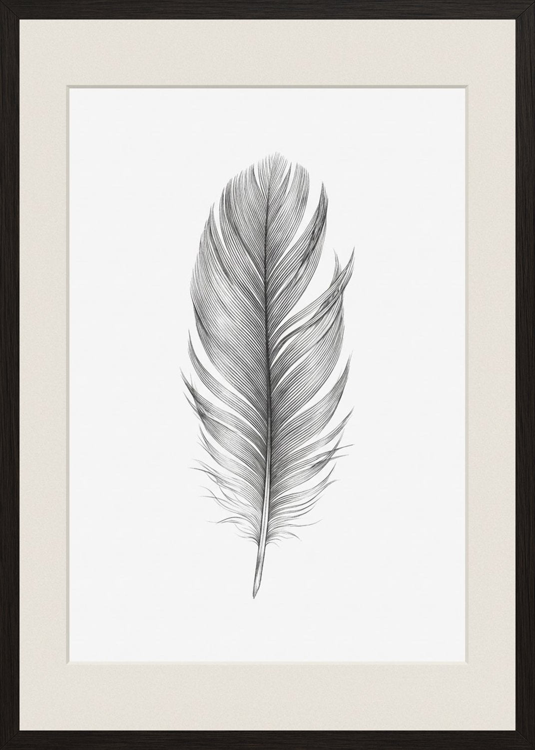 Poster in black frame