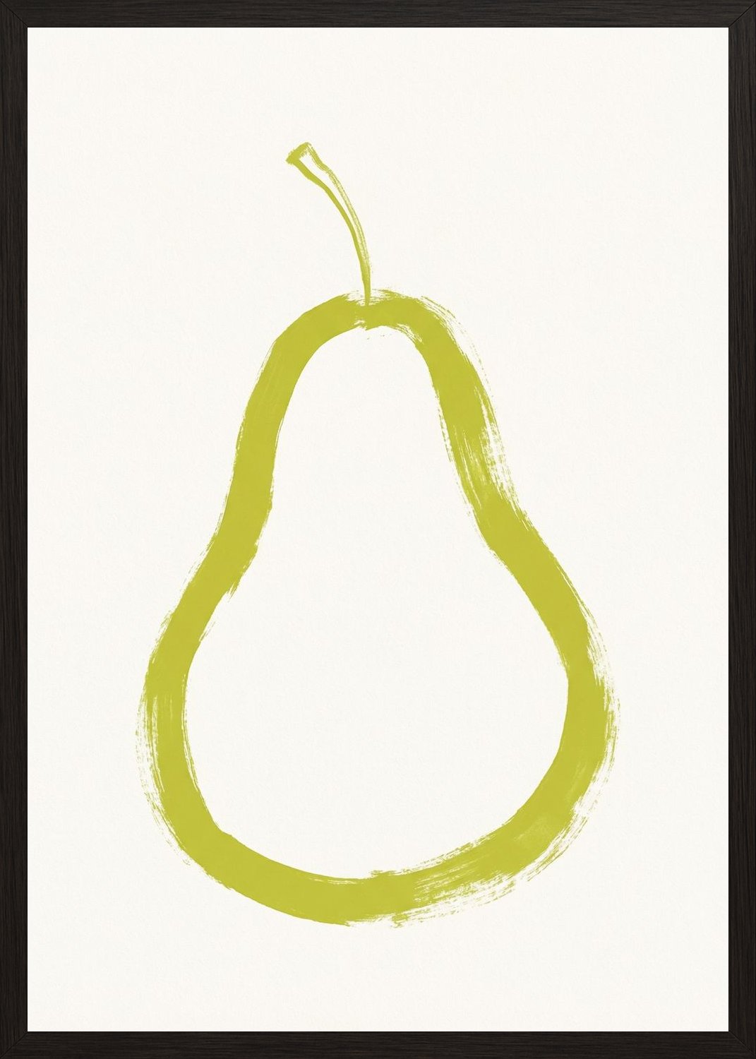 Poster in oak frame