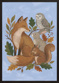 Poster in black frame
