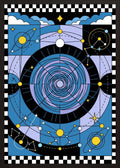 Poster in black frame