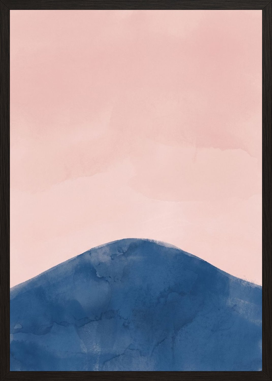 Poster in oak frame