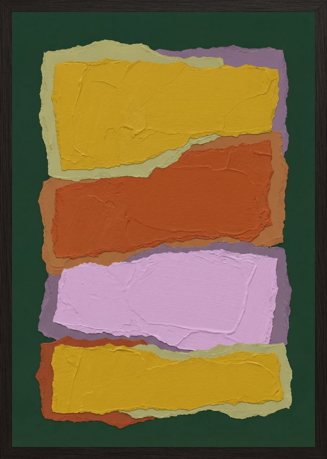 Poster in oak frame