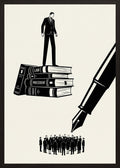 Poster in black frame