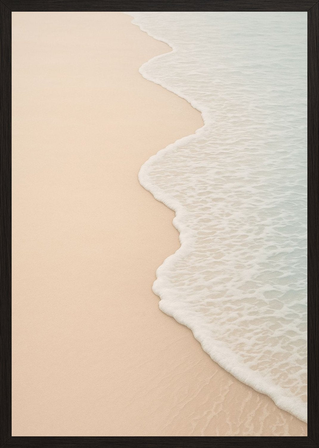 Poster in black frame