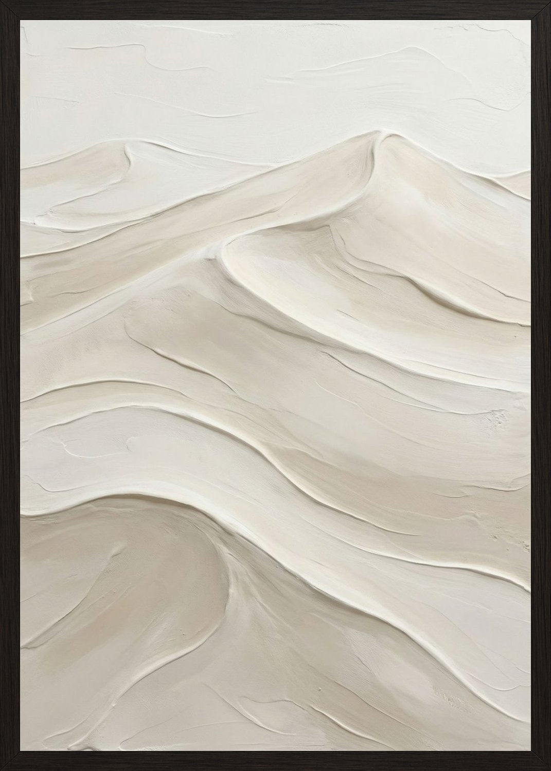 Poster in oak frame