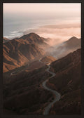 Poster in black frame