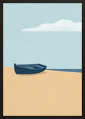 Poster in black frame