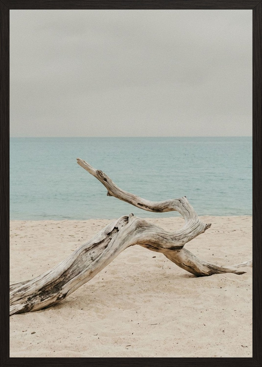 Poster in black frame