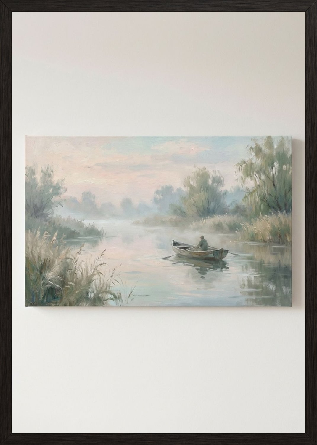 Poster in black frame